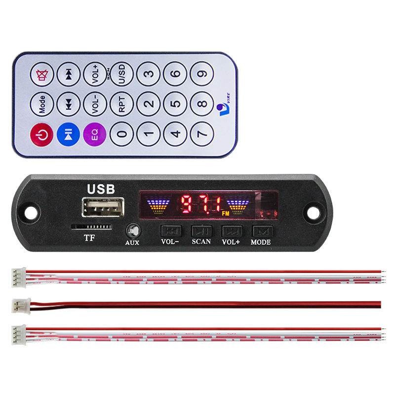 Quality Assurance Provide Bluetooth Fm Radio Usb Connector 12V Mp3 Player Module
